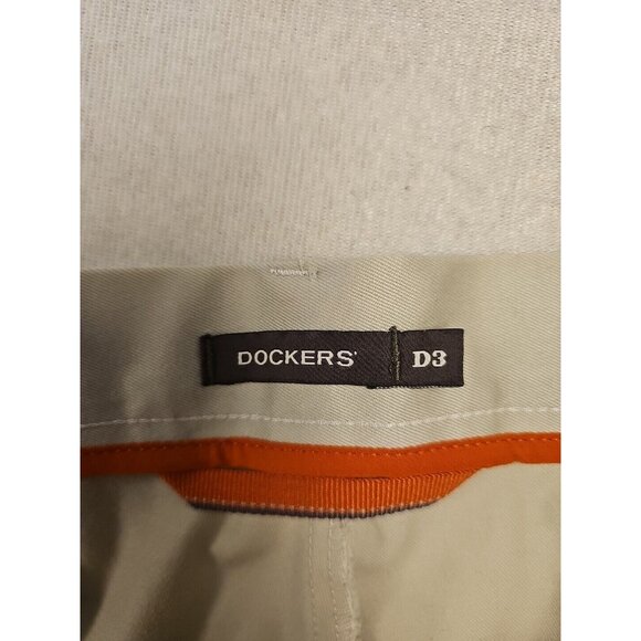 Dockers All Day Khaki Beige Pants Mens 40x29 Performance Stretch NWT $62 - Picture 5 of 7